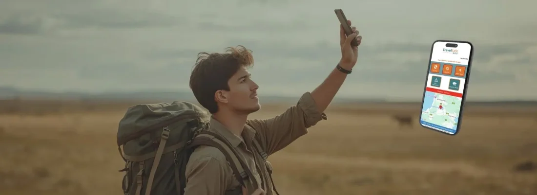 travel offline hero page