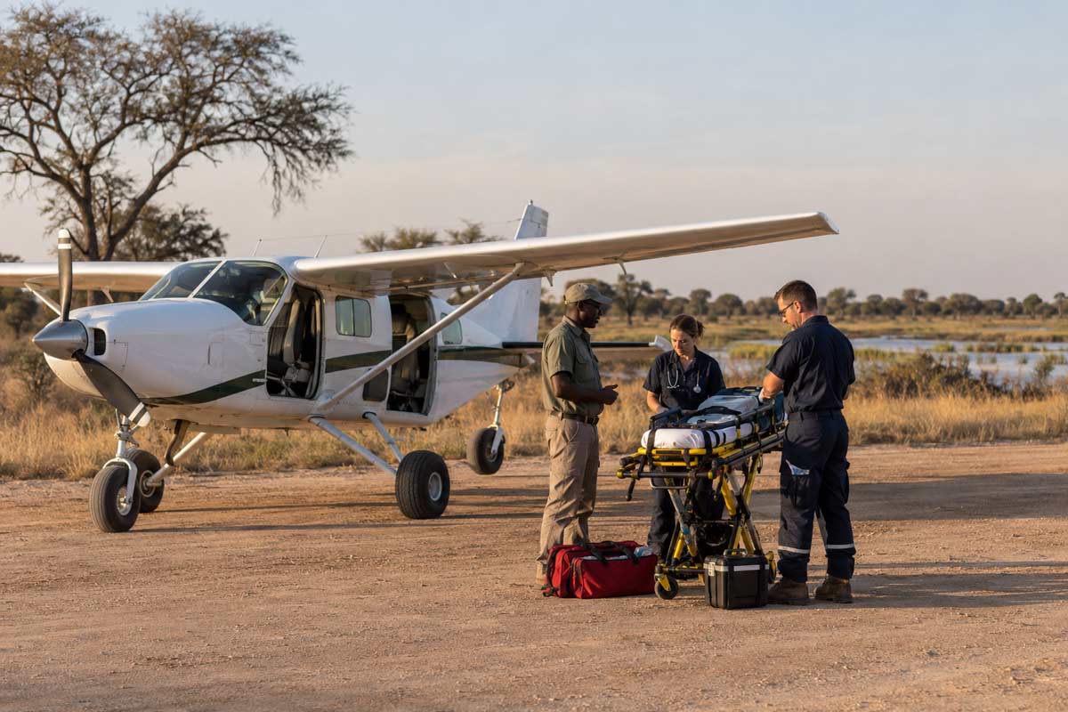 Remote safari emergency assistance