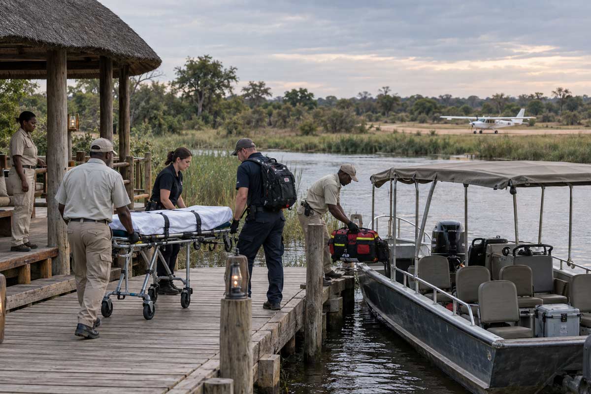 Travel safety app for remote Africa