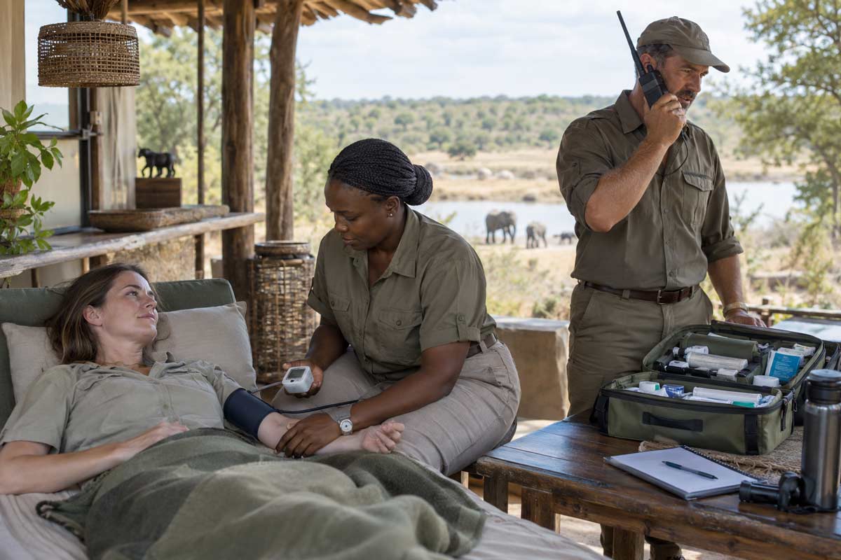 Safari lodge emergency assistance